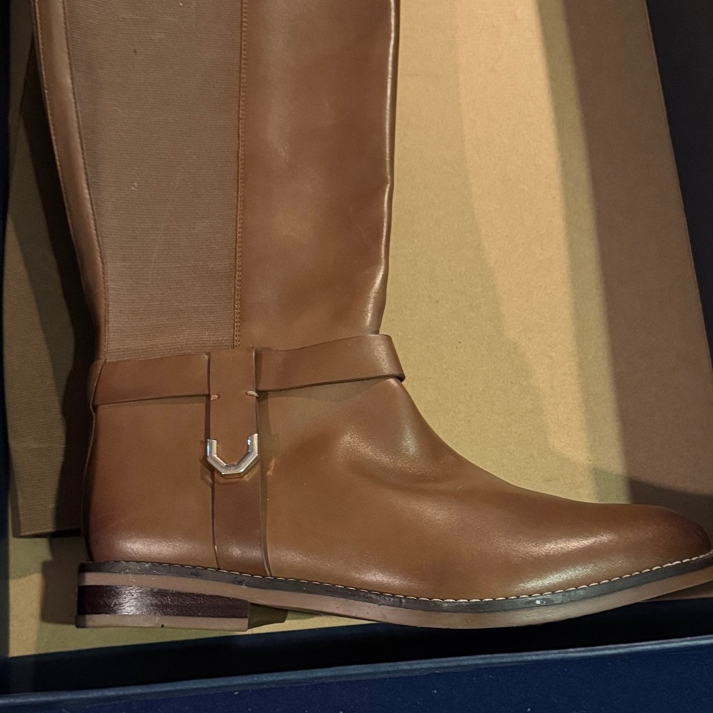 Cole Haan Brown Heeled Boots - Picture 2 of 14